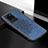 Funda Silicona Carcasa Ultrafina Goma con Magnetico S04D para Samsung Galaxy S20 Ultra 5G Azul