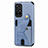 Funda Silicona Carcasa Ultrafina Goma con Magnetico S04D para Xiaomi Poco M4 Pro 5G Azul