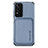 Funda Silicona Carcasa Ultrafina Goma con Magnetico S04D para Xiaomi Poco X4 NFC Azul