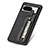 Funda Silicona Carcasa Ultrafina Goma con Magnetico S05D para Google Pixel 8 5G Negro