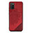 Funda Silicona Carcasa Ultrafina Goma con Magnetico S05D para Samsung Galaxy A02s Rojo