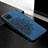 Funda Silicona Carcasa Ultrafina Goma con Magnetico S05D para Samsung Galaxy A12 Azul
