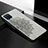 Funda Silicona Carcasa Ultrafina Goma con Magnetico S05D para Samsung Galaxy A12 Nacho Gris