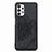 Funda Silicona Carcasa Ultrafina Goma con Magnetico S05D para Samsung Galaxy A32 5G Negro
