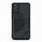 Funda Silicona Carcasa Ultrafina Goma con Magnetico S05D para Samsung Galaxy A52s 5G Negro