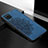 Funda Silicona Carcasa Ultrafina Goma con Magnetico S05D para Samsung Galaxy M12 Azul