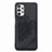 Funda Silicona Carcasa Ultrafina Goma con Magnetico S05D para Samsung Galaxy M32 5G Negro