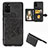 Funda Silicona Carcasa Ultrafina Goma con Magnetico S05D para Samsung Galaxy S20 Plus Negro