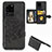 Funda Silicona Carcasa Ultrafina Goma con Magnetico S05D para Samsung Galaxy S20 Ultra 5G Negro