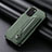 Funda Silicona Carcasa Ultrafina Goma con Magnetico S05D para Xiaomi Mi 11X 5G Verde