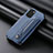 Funda Silicona Carcasa Ultrafina Goma con Magnetico S05D para Xiaomi Redmi K40 5G Azul