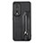 Funda Silicona Carcasa Ultrafina Goma con Magnetico S06D para Huawei Honor 80 Pro 5G Negro