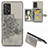 Funda Silicona Carcasa Ultrafina Goma con Magnetico S06D para Samsung Galaxy A72 4G Gris