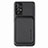 Funda Silicona Carcasa Ultrafina Goma con Magnetico S09D para Samsung Galaxy A52 4G Negro