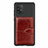 Funda Silicona Carcasa Ultrafina Goma con Magnetico S11D para Samsung Galaxy M80S Marron