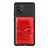 Funda Silicona Carcasa Ultrafina Goma con Magnetico S11D para Samsung Galaxy M80S Rojo