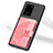 Funda Silicona Carcasa Ultrafina Goma con Magnetico S11D para Samsung Galaxy S20 Ultra Oro Rosa