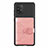 Funda Silicona Carcasa Ultrafina Goma con Magnetico S12D para Samsung Galaxy M80S Rosa