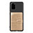 Funda Silicona Carcasa Ultrafina Goma con Magnetico S14D para Samsung Galaxy S20 Plus 5G Oro