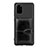 Funda Silicona Carcasa Ultrafina Goma con Magnetico S14D para Samsung Galaxy S20 Plus Negro