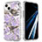 Funda Silicona Carcasa Ultrafina Goma Frontal y Trasera 360 Grados YJ2 para Apple iPhone 14 Plus Purpura Claro