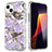 Funda Silicona Carcasa Ultrafina Goma Frontal y Trasera 360 Grados YJ2 para Apple iPhone 15 Plus Purpura Claro