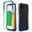 Funda Silicona Carcasa Ultrafina Transparente Goma Frontal y Trasera 360 Grados Gradiente para Samsung Galaxy A03 Core Azul