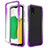 Funda Silicona Carcasa Ultrafina Transparente Goma Frontal y Trasera 360 Grados Gradiente para Samsung Galaxy A03 Core Morado