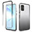 Funda Silicona Carcasa Ultrafina Transparente Goma Frontal y Trasera 360 Grados Gradiente para Samsung Galaxy S20 Plus Gris Oscuro