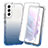Funda Silicona Carcasa Ultrafina Transparente Goma Frontal y Trasera 360 Grados Gradiente para Samsung Galaxy S23 5G Azul