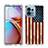 Funda Silicona Carcasa Ultrafina Transparente Goma Frontal y Trasera 360 Grados JX1 para Motorola Moto Edge Plus (2023) 5G Multicolor