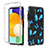 Funda Silicona Carcasa Ultrafina Transparente Goma Frontal y Trasera 360 Grados JX1 para Samsung Galaxy A22s 5G Azul
