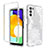 Funda Silicona Carcasa Ultrafina Transparente Goma Frontal y Trasera 360 Grados JX3 para Samsung Galaxy M02s Blanco