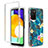 Funda Silicona Carcasa Ultrafina Transparente Goma Frontal y Trasera 360 Grados JX4 para Samsung Galaxy A02s Azul Cielo