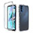 Funda Silicona Carcasa Ultrafina Transparente Goma Frontal y Trasera 360 Grados para Motorola Moto G31 Claro