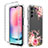 Funda Silicona Carcasa Ultrafina Transparente Goma Frontal y Trasera 360 Grados para Samsung Galaxy A24 4G Rosa