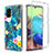 Funda Silicona Carcasa Ultrafina Transparente Goma Frontal y Trasera 360 Grados para Samsung Galaxy A71 4G A715 Azul Cielo
