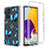Funda Silicona Carcasa Ultrafina Transparente Goma Frontal y Trasera 360 Grados para Samsung Galaxy A72 4G Azul