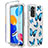 Funda Silicona Carcasa Ultrafina Transparente Goma Frontal y Trasera 360 Grados para Xiaomi Redmi Note 11S 4G Azul