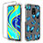 Funda Silicona Carcasa Ultrafina Transparente Goma Frontal y Trasera 360 Grados para Xiaomi Redmi Note 9 Pro Max Azul