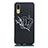 Funda Silicona Gel Goma Constelacion Carcasa S10 para Huawei P20 Negro