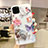 Funda Silicona Gel Goma Flores Carcasa H06 para Apple iPhone 11 Pro Max Multicolor