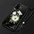 Funda Silicona Gel Goma Flores Carcasa para Huawei Honor V30 5G Negro