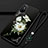 Funda Silicona Gel Goma Flores Carcasa para Huawei Nova 8 5G Negro