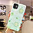 Funda Silicona Gel Goma Fruta Carcasa C01 para Apple iPhone 11 Verde