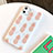 Funda Silicona Gel Goma Fruta Carcasa para Apple iPhone 11 Blanco