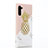 Funda Silicona Gel Goma Fruta Carcasa S01 para Samsung Galaxy Note 10 Rosa