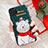 Funda Silicona Gel Goma Navidad Carcasa C01 para Apple iPhone 11 Pro Max Verde