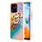 Funda Silicona Gel Goma Patron de Moda Carcasa con Anillo de dedo Soporte YB3 para Xiaomi Redmi 10 India Multicolor