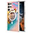 Funda Silicona Gel Goma Patron de Moda Carcasa con Mag-Safe Magnetic para Samsung Galaxy S23 Ultra 5G Multicolor